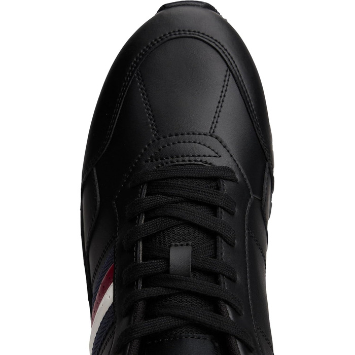 Кросівки Tommy Hilfiger New Runner Eva білі (40 EU) з чорними смужками, артикул FM0FM05637