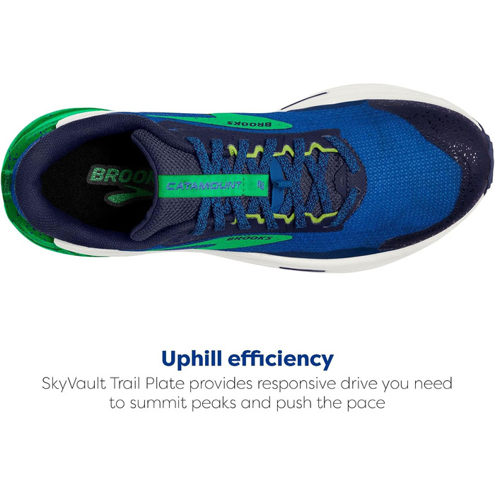 Чоловічі трейлраннінг кросівки Brooks Catamount 2, блакитний колір, розмір 45.5 EU