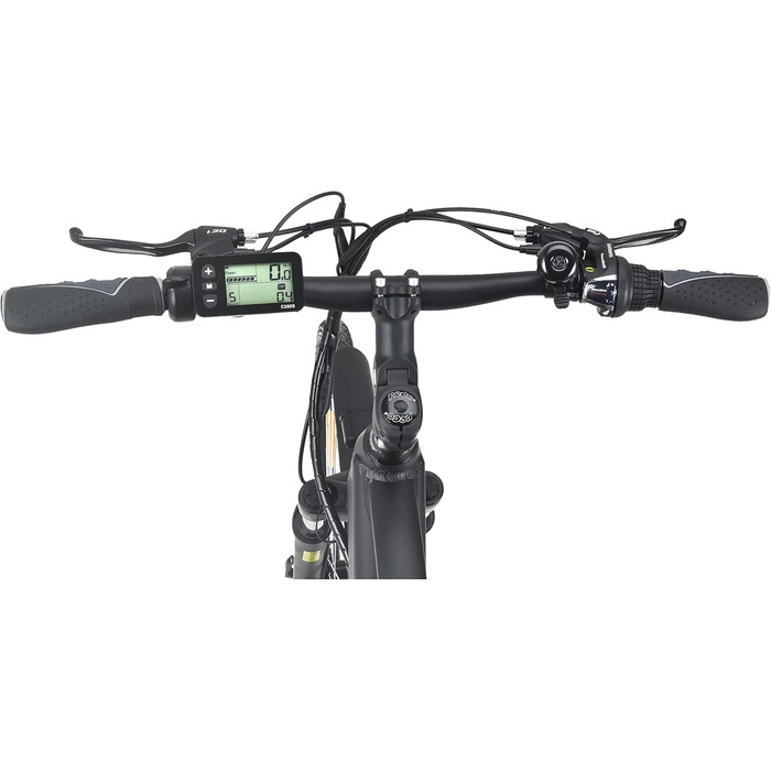 Електровелосипед smartEC Trek-28H 250Вт для чоловіків, 28 дюймів, Li-Ion акумулятор 36В/13Аг, задній мотор, запас ходу 90 км, до 25 км/год, для міста та туризму