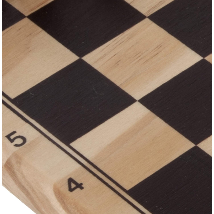 Шахи Engelhart з берези - Класична настільна гра для 2 гравців - 32 фігури, король 77 мм - для початківців, від 6 років