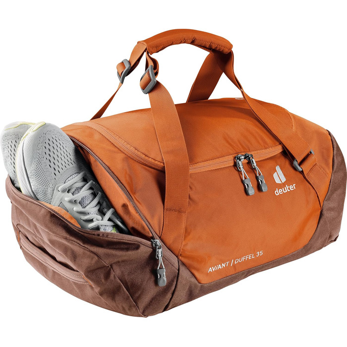 Дорожня спортивна сумка Deuter AViANT Duffel 35 л, каштан-умбра
