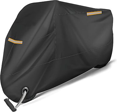 Захисний чохол для мотоцикла XXL, вологостійкий, 210D Oxford, з отворами для замка, для скутера, мопеда, моторолера (245x105x125 см)
