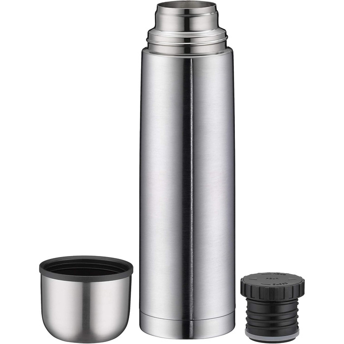 Термос alfi Isotherm Eco, нержавіюча сталь, 1 л, матовий