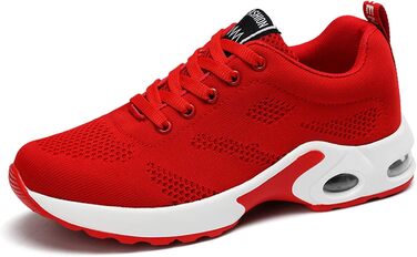 Кросівки для бігу та ходьби, чоловічі та жіночі, легкі, зручні, червоні, Yya1727