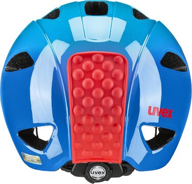 Дитячий велосипедний шолом uvex oyo, легкий, регулювання розміру, ocean blue, 45-50 см, можливість встановлення LED-світла