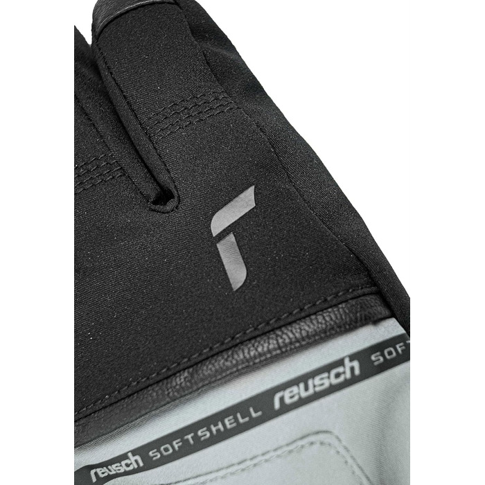 Унісекс лижні рукавички Reusch Morris Gore-Tex, водонепроникні, дихаючі, теплі, чоловічі, розмір 10.5, сірі-чорні