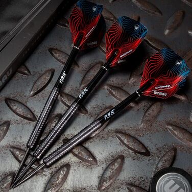 Дартсет WINMAU Solaris Pro зі сталевими вістрями, професійний набір для дартсу