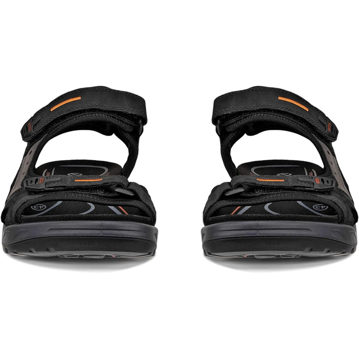 Чоловічі сандалі ECCO Offroad 44 EU чорного кольору - зручне взуття для активного відпочинку