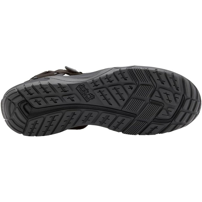 Jack Wolfskin LAKEWOOD RIDE SANDAL M: Чоловічі сандалі для туризму та відпочинку, колір Cold Coffee (47 EU)