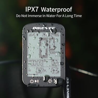Велокомп'ютер GPS бездротовий водонепроникний 2.4