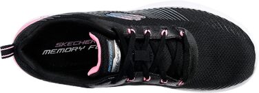 Чоловічі кросівки Skechers Skech-air Dynamight Winly, чорний меш з рожевим оздобленням (42 EU)