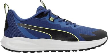 Кросівки Puma Unisex Twitch Runner Trail - блакитний, лимонний, чорний (39 EU)
