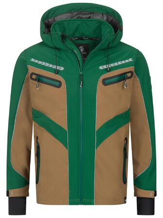 Чоловіча куртка-софтшелл Rock Creek Outdoor H-314, світло-коричнева, розмір S