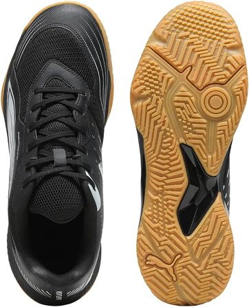 Кросівки для залу PUMA Solarflash III (42 EU, Чорний/Світло-сірий)