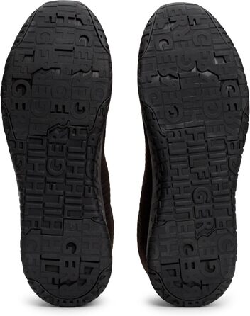 Кросівки Tommy Hilfiger Runner Corporate Knit Rib чорного кольору, 42 EU