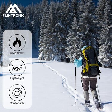 Сплячий мішок Flintronic для кемпінгу та подорожей, легкий, компактний, 210 x 75 см