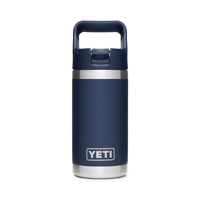 Дитяча пляшка YETI Rambler Jr 340 мл з кришкою та трубочкою, синя (Marineblau)