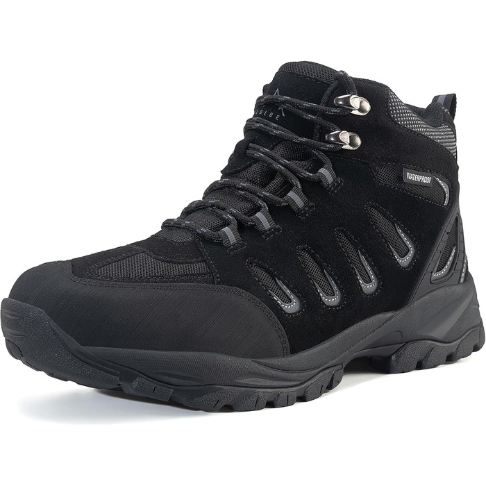 Чоловічі трекінгові черевики EARLDE, водонепроникні, чорні (43 EU)