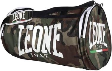 Спортивна сумка LEONE 1947 камуфляжна, унісекс, зелена, універсальний розмір