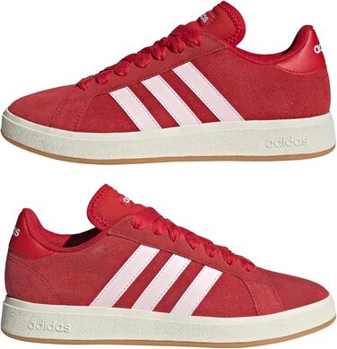 Кросівки жіночі adidas Grand Court Base 00s 39 1/3 EU Scarlet/Pink/White