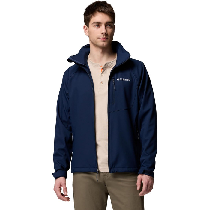 Чоловіча софтшелл куртка Columbia Cascade Ridge III, темно-синя (Collegiate Navy), розмір XXL