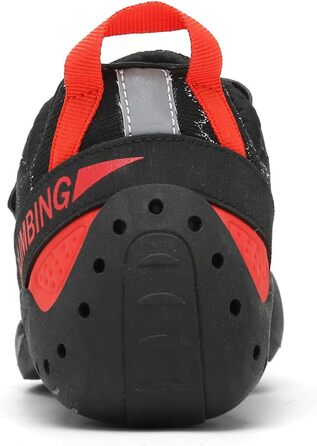 Кріпи для скелелазіння чоловічі/жіночі/юніорські, для початківців та професіоналів, боулдеринг, тренувальні, чорні (44 EU)