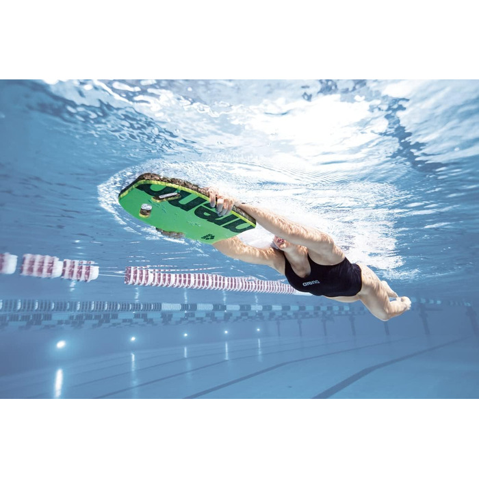 Плавальна дошка arena Kickboard для басейну, EVA, 39x30 см, рожева, з отворами для хвату, тренувальний інвентар, без ПВХ