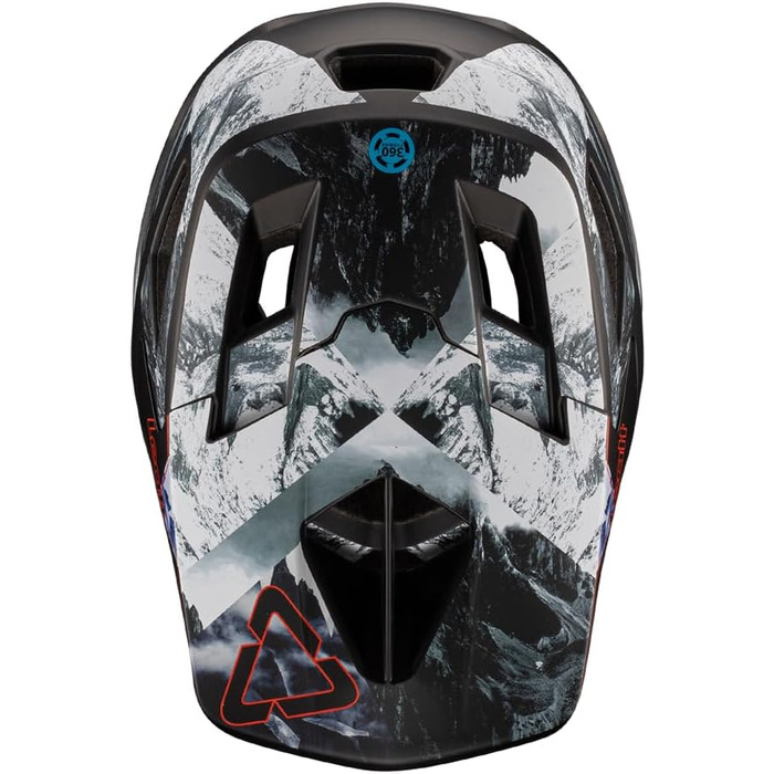 Шолом Leatt MTB Gravity 4.0 V23 Alpine M (57-58 см) – велосипедний, для даунхілу, захисний