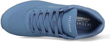 Чоловічі кросівки Skechers UNO Stand on Air, блакитний матеріал Durabuck-Mesh, розмір 44 EU