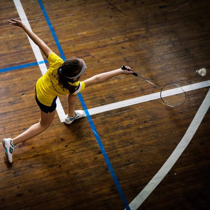 Набір для бадмінтону Relaxdays з сумкою, міцні м'ячі, ракетки для дітей та дорослих, висота 66 см, ширина 20,7 см, сірий, 2 ракетки