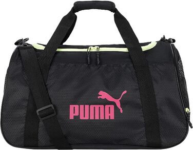 Жіноча спортивна сумка PUMA Evercat, чорна/світло-рожева, для тренувань