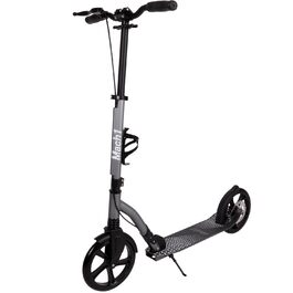 Самокат міський Mach1 Kick Scooter ALU з дисковим гальмом, колеса 250x30 мм, сірий XXL - для дорослих та дітей, складаний