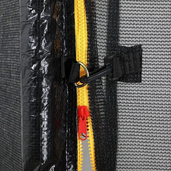 Трамплін Monzana Ø 244/305/366/426 см Комплект з сіткою, сходами, захистом краю та аксесуарами. Дитячий та садовий тромплін