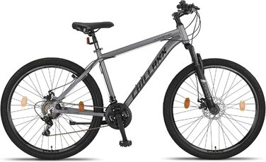 Гірський велосипед Chillaxx Bike Legend алюмінієвий, 24/26/27,5/29 дюймів, Shimano, 21 швидкість, для хлопців, дівчат, чоловіків та жінок
