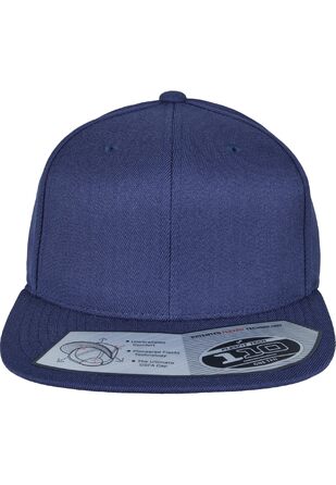 Кепка-снэпбек Flexfit для дорослих, регульована модель Fitted Snapback, темно-синя (Navy), універсальний розмір