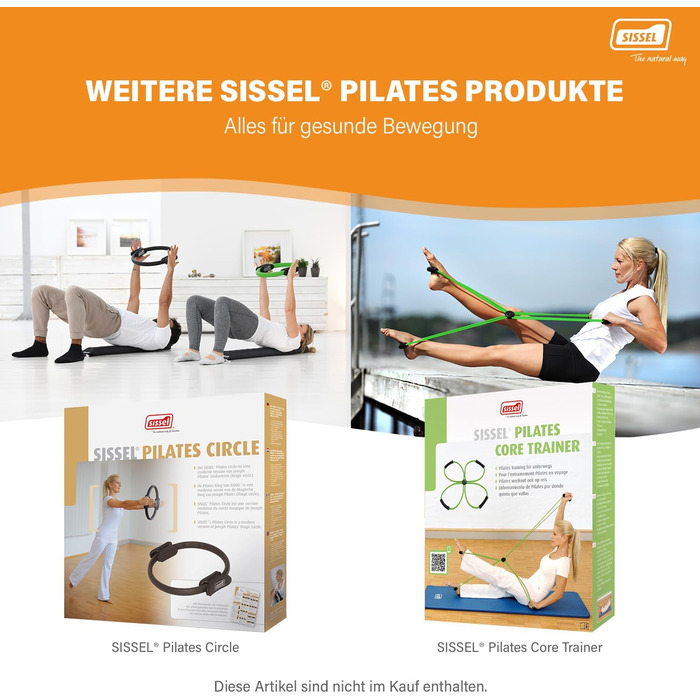 Сет з 2 тонізуючих м'ячів SISSEL Pilates 900 г, для балансу та сили, універсальні для тренування рук, плечей та верхньої частини тіла, компактні, ефективні, колір