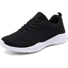 Кросівки для бігу та повсякденного носіння, чорні, 35 EU (для чоловіків та жінок)