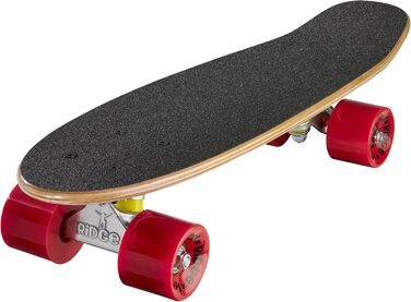 Скейтборд Ridge Maple Holz Mini Cruiser Number Three, MPB-22-NR3, червоний, 22 дюйми