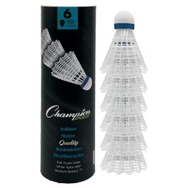 Волан Champion Sports Nylon Indoor XXL синій для бадмінтону в приміщенні
