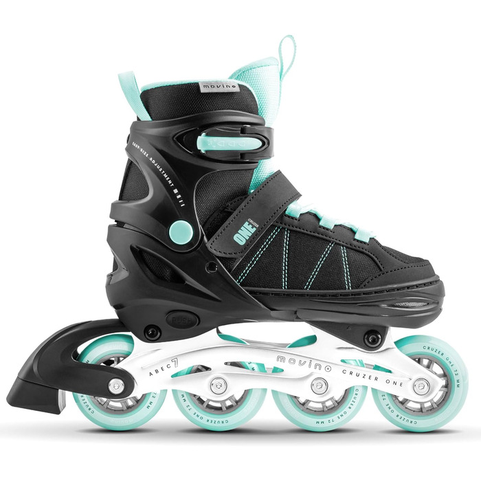 Movino Cruzer One: регульовані ролики для дітей (38-41), м'ятний колір