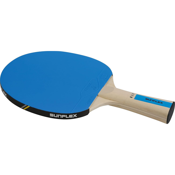 Sunflex Color COMP B25 ракетка для настільного тенісу, ITTF, легка, для початківців, синя накладка, хобі