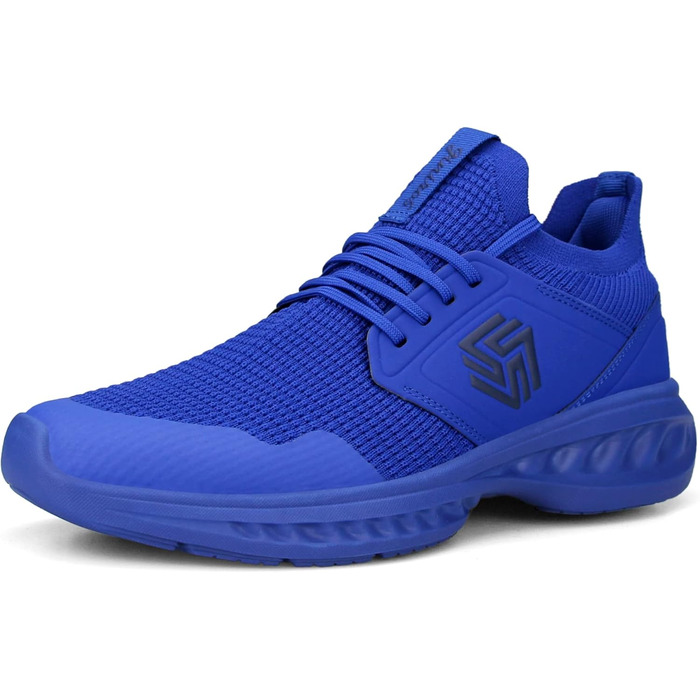 Чоловічі кросівки для ходьби та бігу Slip-On, неслизькі, дихаючі, легкі, для залу, розмір 42.5 EU, колір Saphirblau