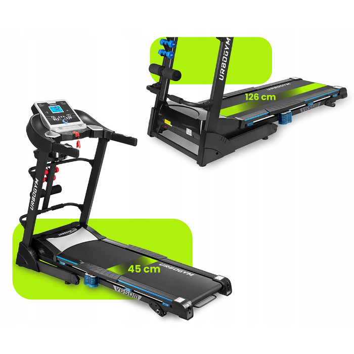 Електрична бігова доріжка Urbogym V650M, до 140 кг