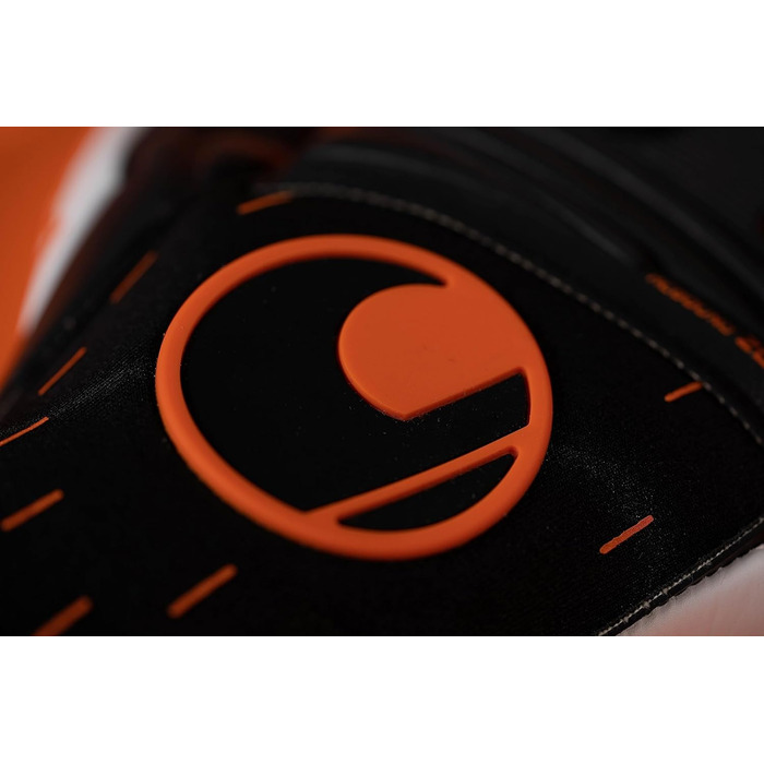 Воротарські рукавички Uhlsport Speed Contact Flex Frame Fingerschutz для дітей та дорослих, з фіксацією пальців і посиленим зчепленням, розмір 10
