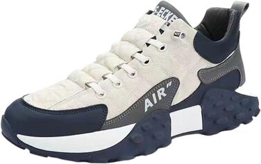 Чоловічі кросівки для спорту та відпочинку. Легкі, дихаючі, з антиковзкою підошвою. Білі (40.5 EU)