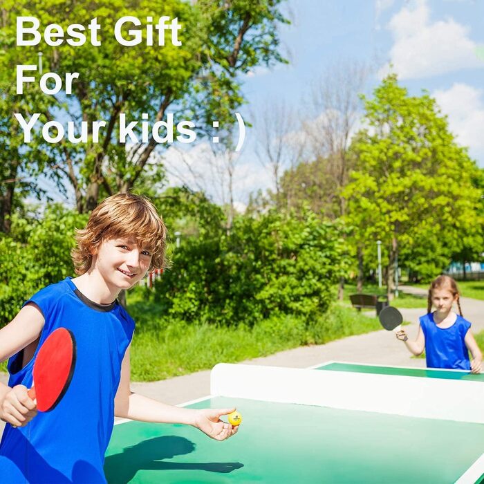 Набір для настільного тенісу PIQIUQIU: 2 ракетки, 3 м'ячі, сумка