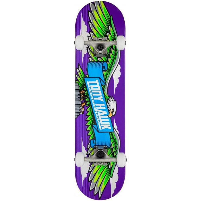 Скейтборд Tony Hawk SS 180 Wingspan, фіолетовий, 19 см, для дорослих, унісекс