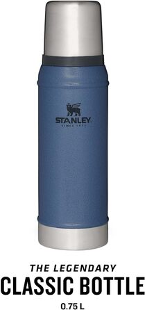 Термос Stanley Classic Legendary з нержавіючої сталі, зберігає тепло/холод до 48 годин, BPA-free, підходить для посудомийки