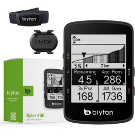 Велокомп'ютер Bryton Rider 460 GPS з LCD 2,6
