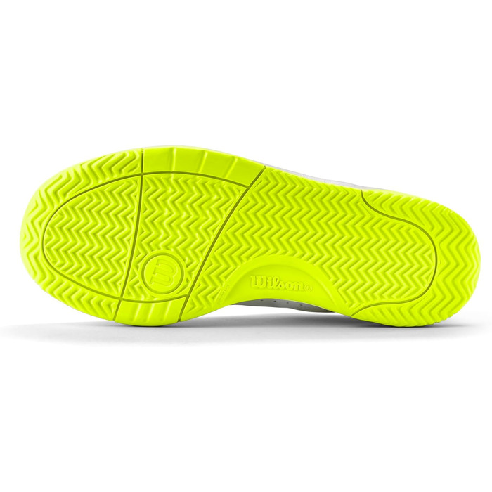 Жіночі кросівки для піклболу Wilson Pickle Pro (38 2/3 EU, білий, безпечний жовтий)